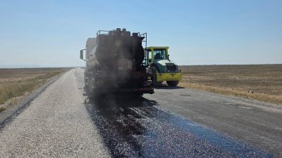 Eskil Belediyesi, ilçede ulaşım altyapısını güçlendirmeye yönelik çalışmalarına hız kesmeden