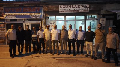 Aksaray İHH İnsani Yardım Derneği Başkanı Eyüp Dağdaş ve beraberindeki