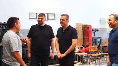 İYİ Parti Aksaray Milletvekili Turan Yaldır, İl Başkanı Sercan Belgemen