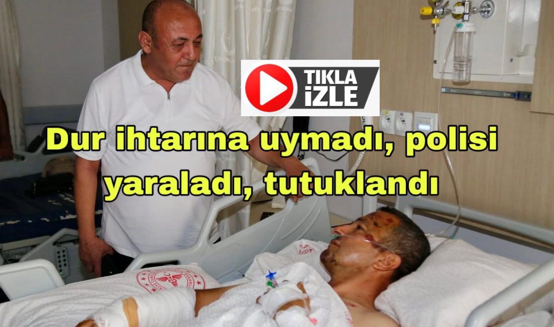 Aksaray’da uygulama noktasında ‘dur’ ihtarına uymayan 17 yaşındaki motosikletli, görevli