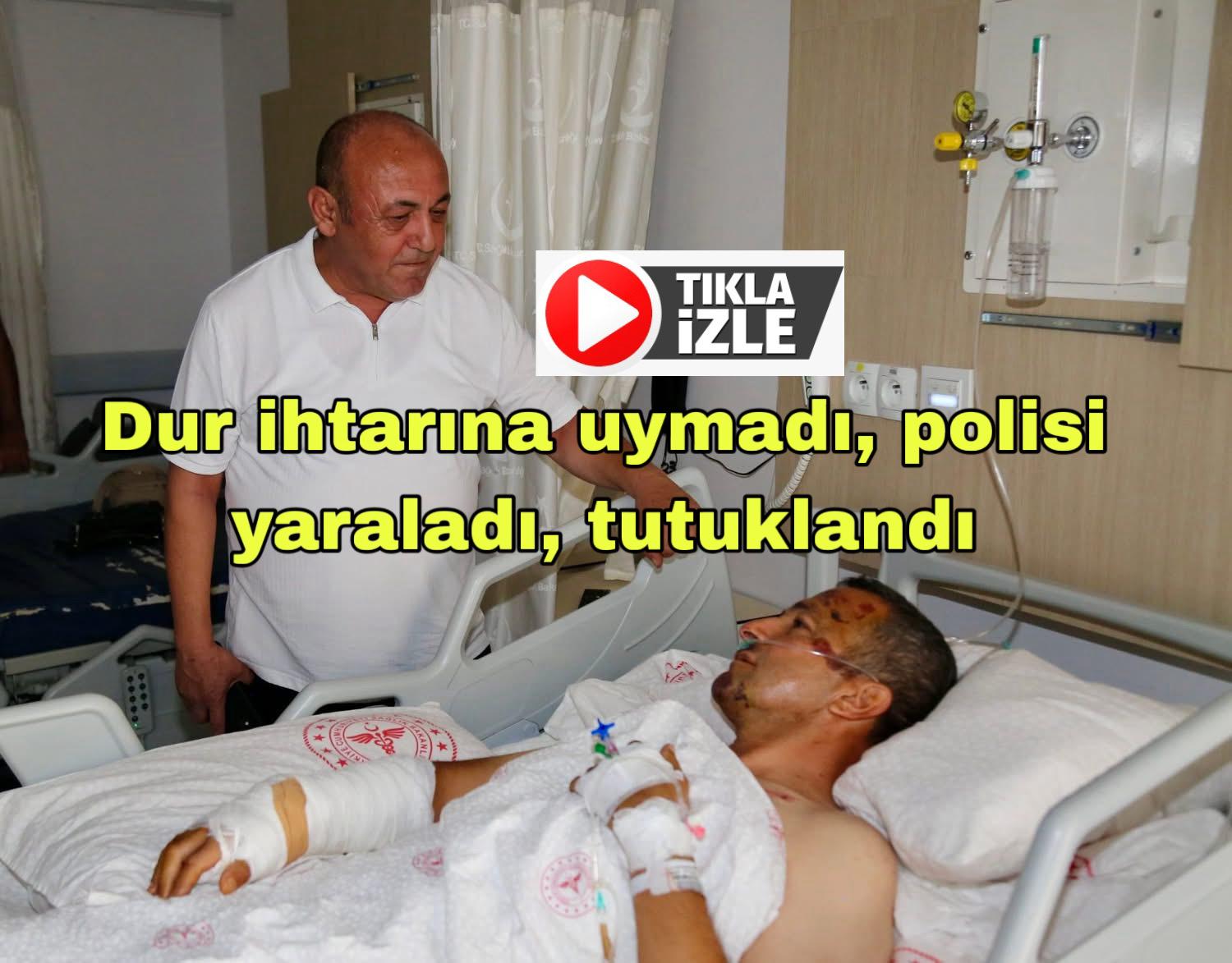 Aksaray’da uygulama noktasında ‘dur’ ihtarına uymayan 17 yaşındaki motosikletli, görevli