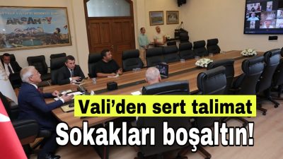 Aksaray Valisi Kumbuzoğlu, belediye başkanlarına sahipsiz sokak köpeklerinin acilen toplanması
