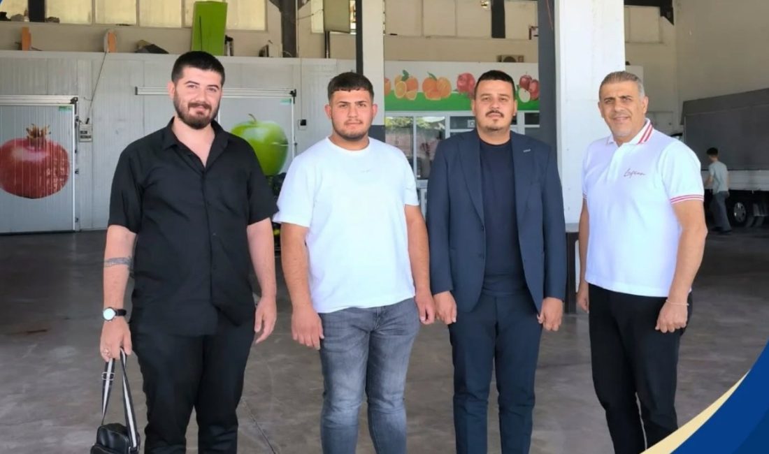 Genç MÜSİAD Aksaray Başkanı Sefa Dağdaş, beraberindeki yönetim kurulu heyetiyle