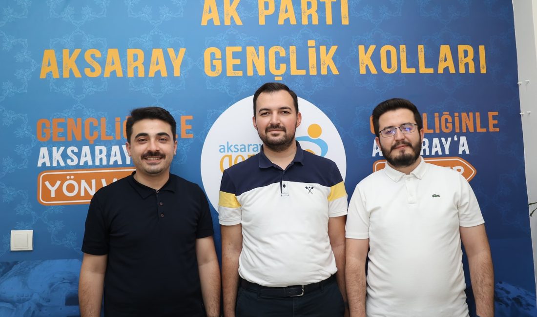 AK Parti Aksaray İl Gençlik Kolları Başkanlığı görevine getirilen Hızır