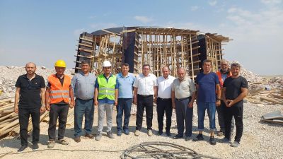 Aksaray İl Genel Meclis Başkanı Latif Ağır, Gücünkaya köyünde yapımı