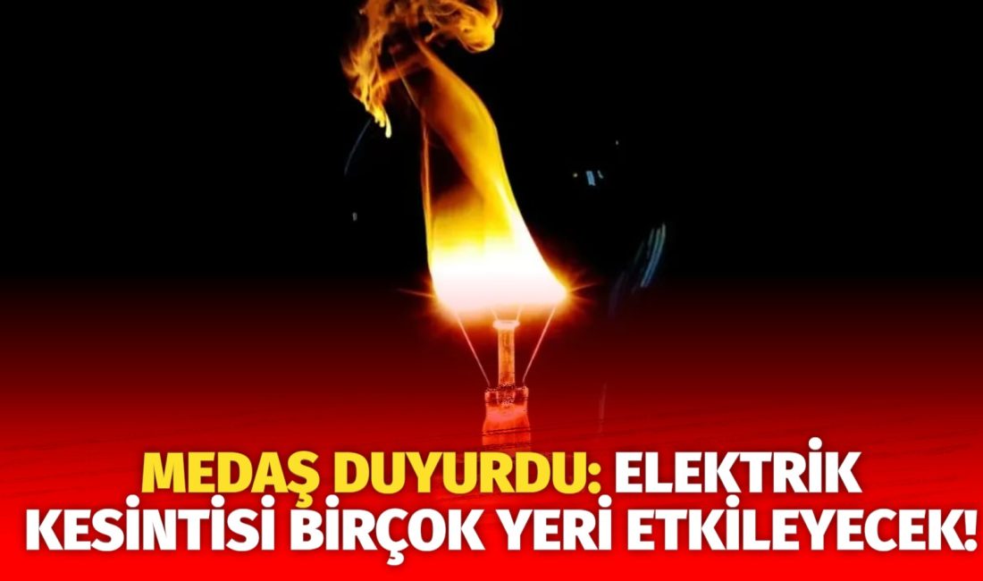 MERAM Elektrik Dağıtım Şirketi tarafından yapılan açıklama kapsamında Aksaray’ın bazı