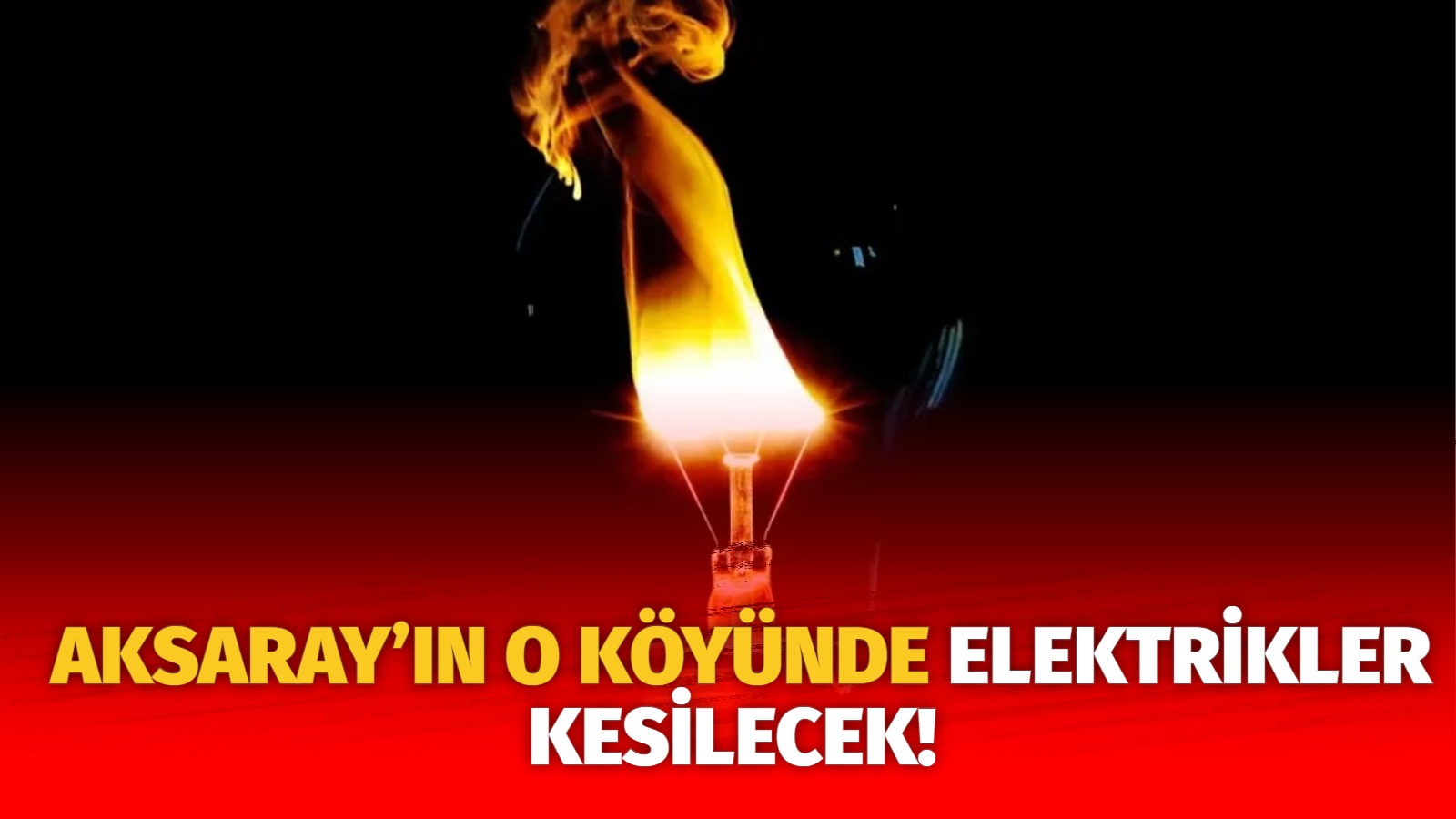 MERAM Elektrik Dağıtım Şirketi tarafından yapılan açıklama kapsamında Aksaray’ın bazı