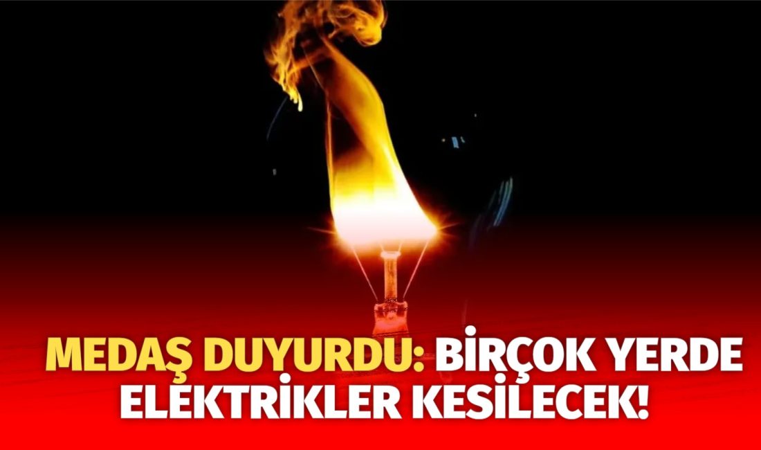 MERAM Elektrik Dağıtım Şirketi tarafından yapılan açıklama kapsamında Aksaray’ın bazı