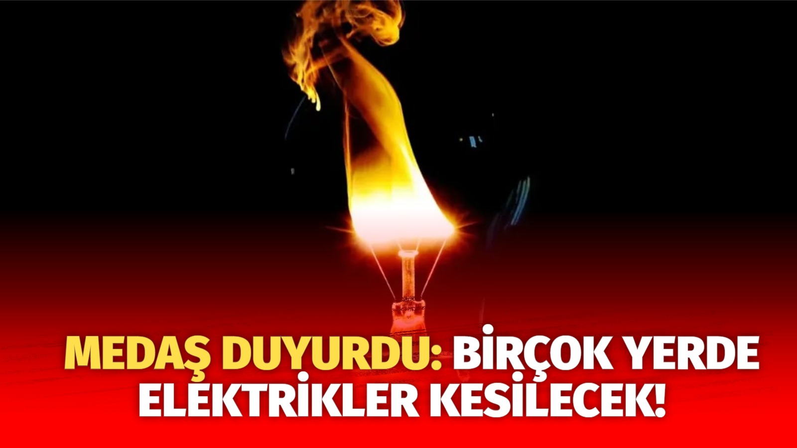 MERAM Elektrik Dağıtım Şirketi tarafından yapılan açıklama kapsamında Aksaray’ın bazı