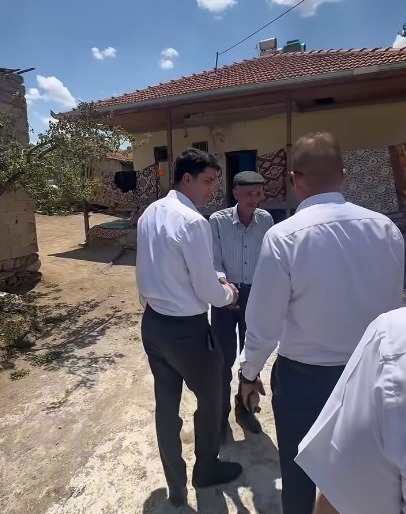 Aksaray’ın Güzelyurt ilçesinde anlamlı bir ziyaret gerçekleşti. Güzelyurt Kaymakamı Muammer