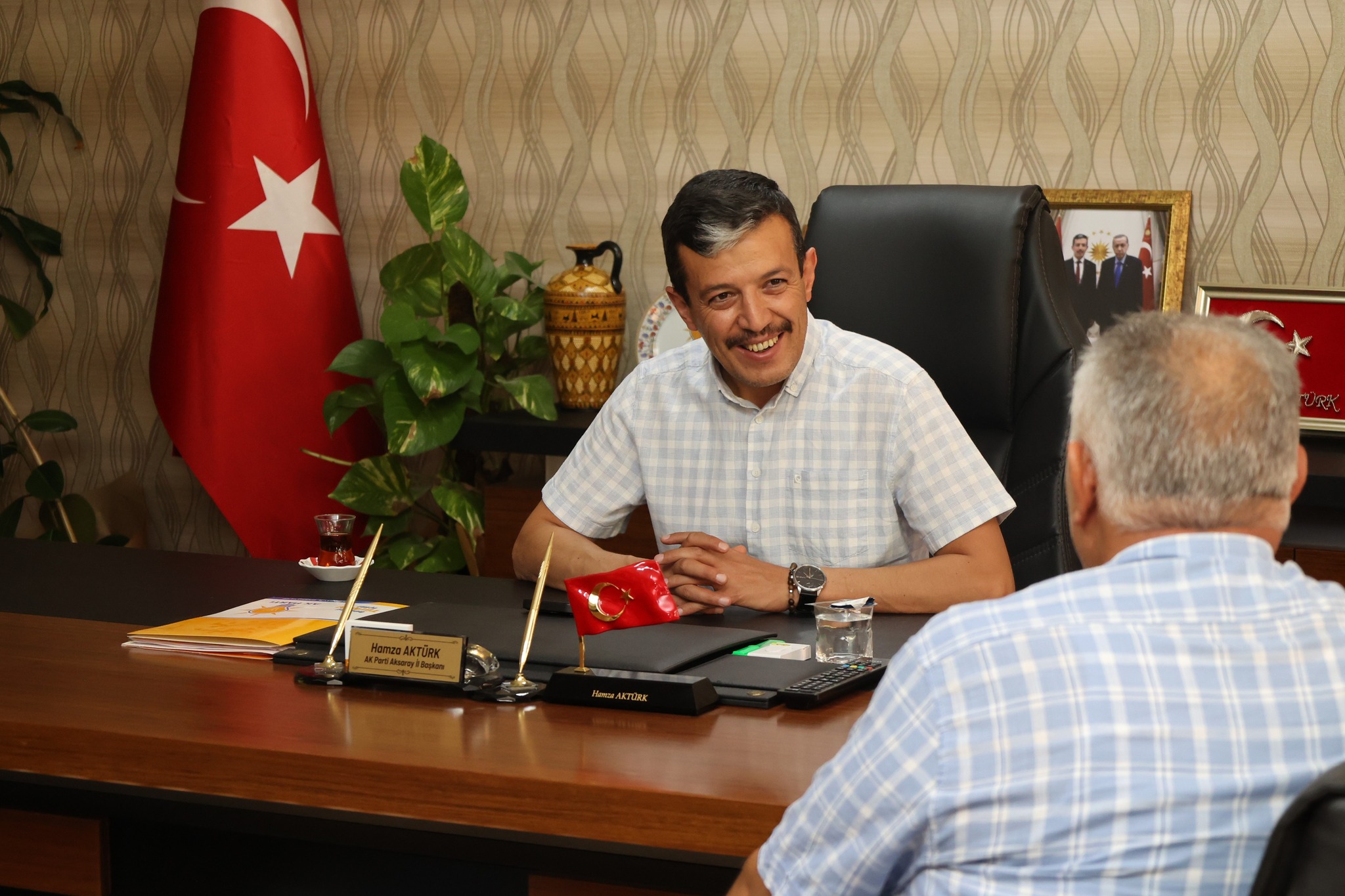 AK Parti Aksaray İl Başkanlığı, vatandaşla doğrudan temas kurmak amacıyla