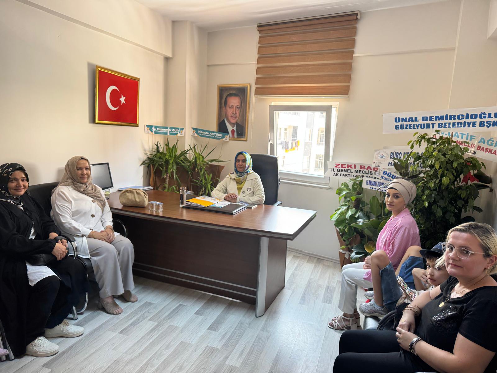 AK Parti Aksaray İl Kadın Kolları Başkanlığı görevine getirilen Sultan