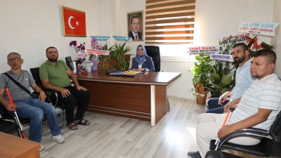 AK Parti Aksaray Kadın Kolları Başkanı Sultan Billur’a yönelik ziyaretler
