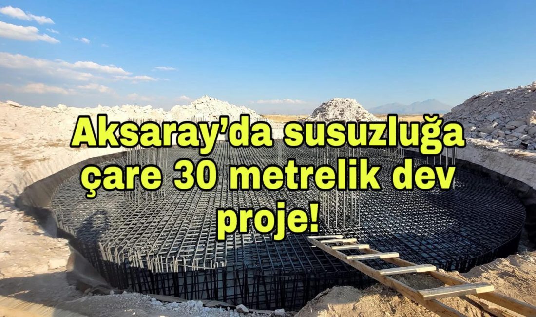 Aksaray İl Özel İdaresi, 130 günde tamamlanacak projeyle Gücünkaya Köyü’nün