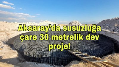 Aksaray İl Özel İdaresi, 130 günde tamamlanacak projeyle Gücünkaya Köyü’nün