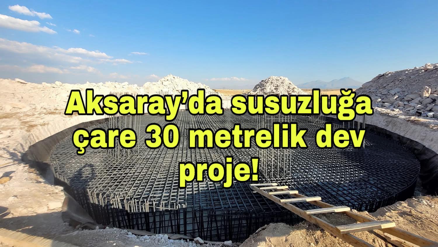Aksaray İl Özel İdaresi, 130 günde tamamlanacak projeyle Gücünkaya Köyü’nün