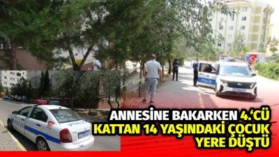 Aksaray’da 4. kattan düşen Zeynep, annesi ekmekten dönerken pencereden bakmak