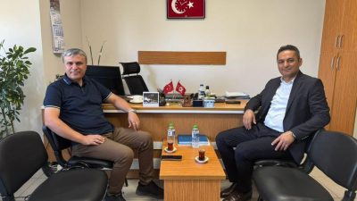 Sağlık-Sen Aksaray Şube Müdürü Rıfat Kaya, göreve yeni başlayan Büro