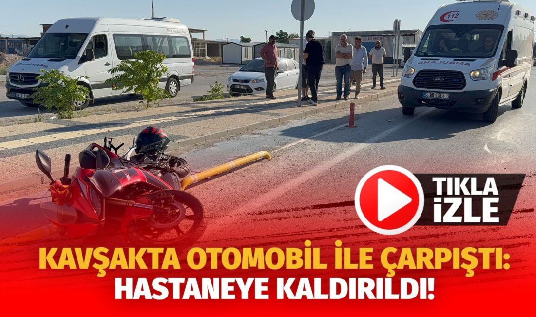 Aksaray’da sabah saatlerinde meydana gelen kazada 17 yaşındaki motosiklet sürücüsü