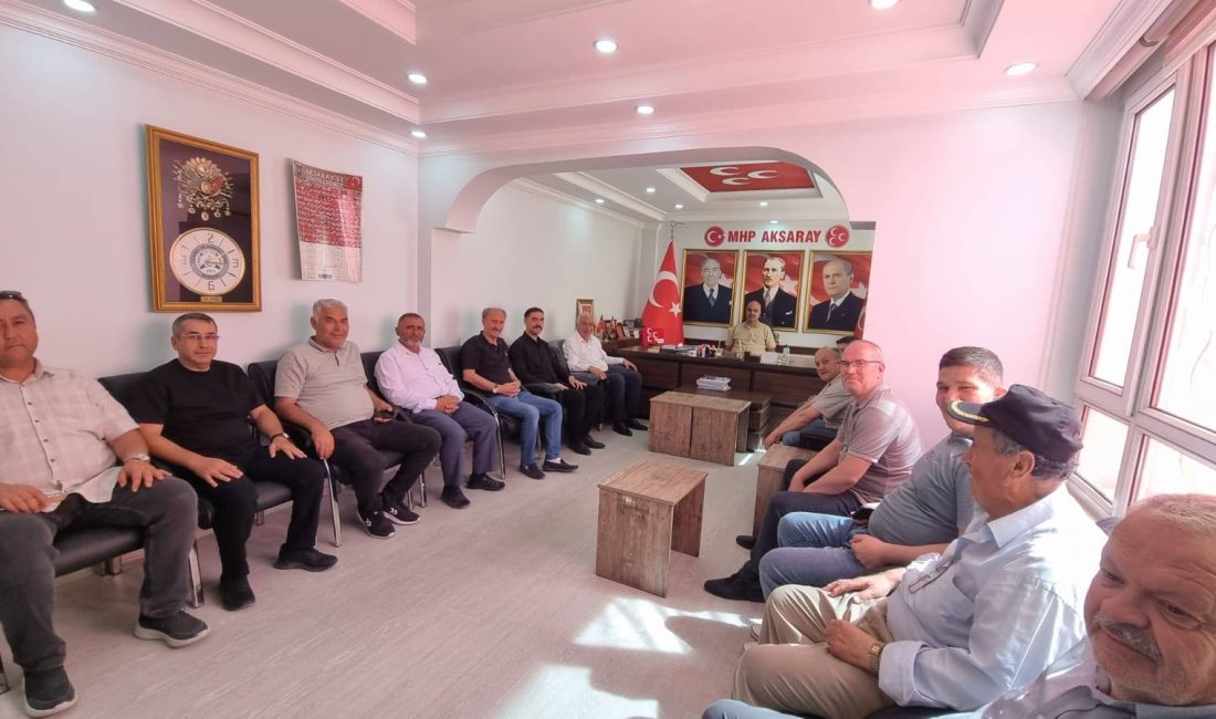 Milliyetçi Hareket Partisi (MHP) Aksaray Milletvekili Ramazan Kaşlı, İl Başkanı