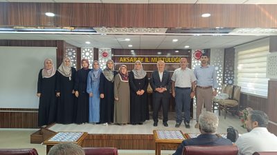 Aksaray İl Müftülüğü, tayinleri çıkan din görevlileri için müftülük konferans