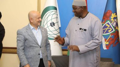 Su kuyusu açmak için Gambiya’ya giden İl Müftüsü Işıldar, Cumhurbaşkanı