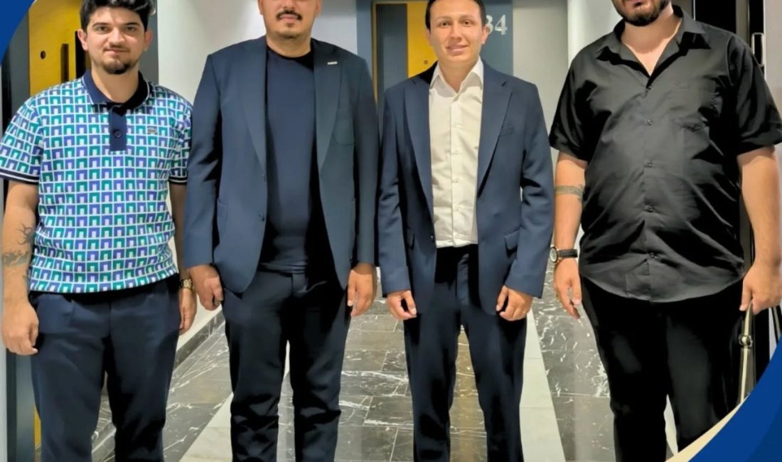 Aksaray Genç MÜSİAD Yönetim Kurulu Başkanı Sefa Dağdaş ve beraberindeki
