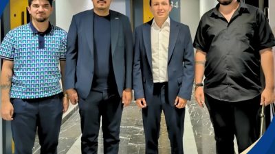 Aksaray Genç MÜSİAD Yönetim Kurulu Başkanı Sefa Dağdaş ve beraberindeki