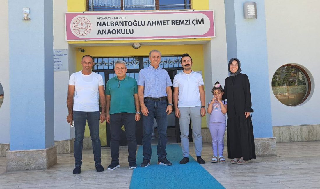 Eğitim-Bir-Sen Aksaray Şube Başkanı Murat Görmez, yeni görev yerlerine atanan