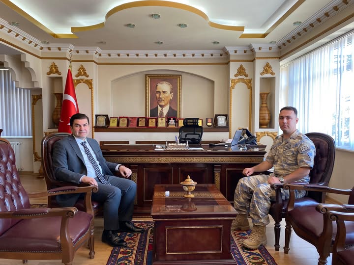 Göreve yeni başlayan Hava Radar Komutanı Piyade Üsteğmen Harun Ceylan,