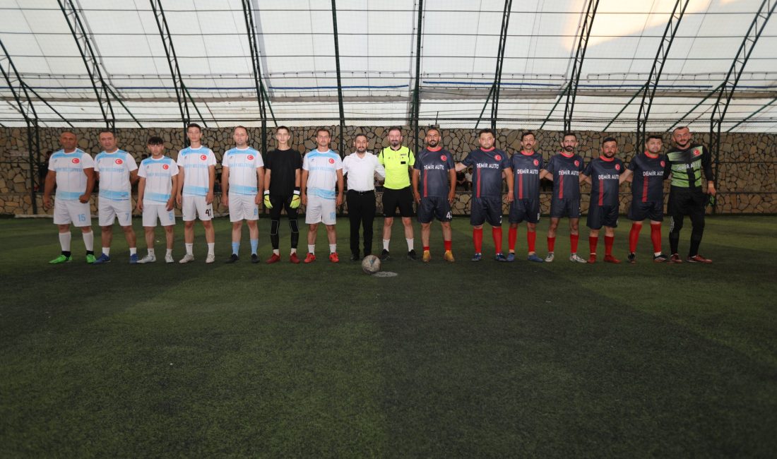 Ortaköy Belediyesi tarafından organize edilen futbol turnuvası renkli görüntülerle başladı.