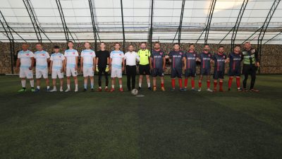 Ortaköy Belediyesi tarafından organize edilen futbol turnuvası renkli görüntülerle başladı.