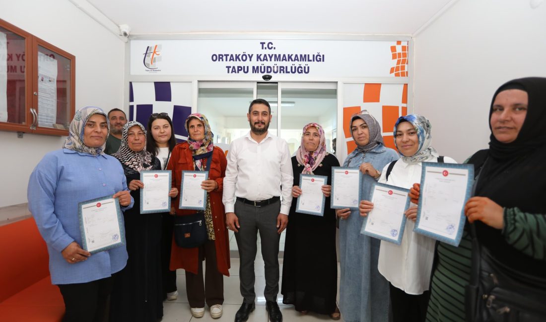 Ortaköy Belediyesi’nin sosyal belediyecilik ilkeleri doğrultusunda yürüttüğü projelerden biri daha
