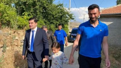 Ortaköy’de anlamlı bir ziyaret gerçekleştirildi. Pençe-Kilit Harekâtı sırasında gazdan etkilenerek