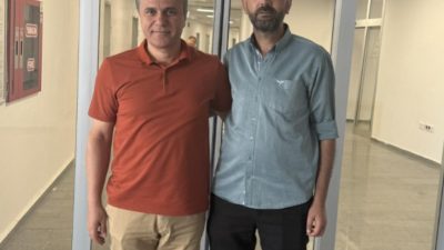 Aksaray Sağlık-Sen Şube Başkanı Rıfat Kaya, şehir içerisindeki çalışmalarını hastane