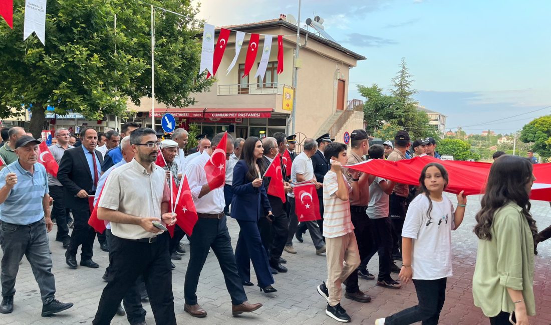 Sarıyahşi İlçesi’nde 15 Temmuz Demokrasi ve Millî Birlik Günü dolayısıyla