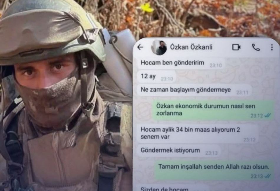 CHP Genel Başkanı Özgür Özel, Aksaraylı şehit Özkan Özkanlı’nın burs