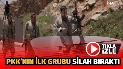 Terör örgütü PKK'nın elebaşı Abdullah Öcalan’ın açıklamalarının ardından örgütün ilk