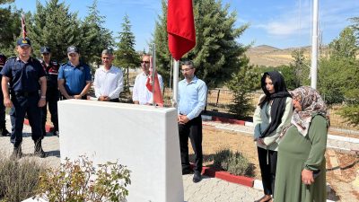 Sarıyahşi ilçesinde, şehit Mesut Kılıç için şehadetinin yıl dönümünde anlamlı