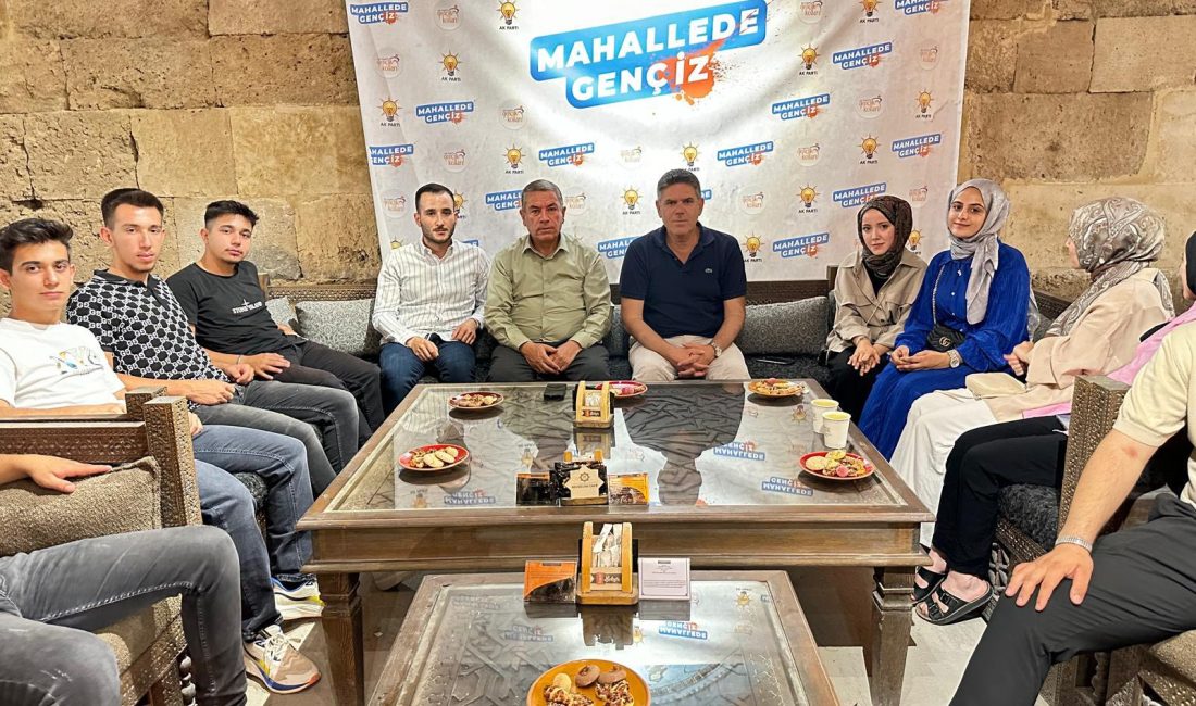 AK Parti Sultanhanı İlçe Gençlik Kolları tarafından organize edilen “Mahallede