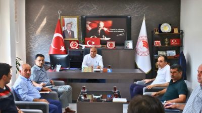 Aksaray İl Tarım ve Orman Müdürlüğü, haftalık olağan toplantısını İl