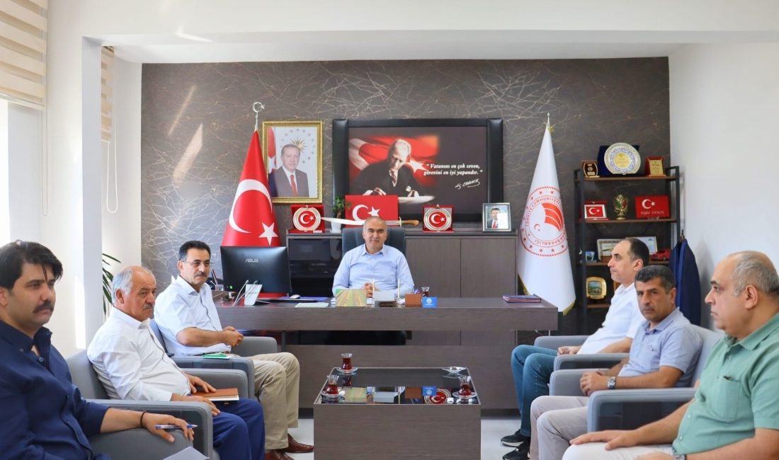 Aksaray Tarım ve Orman İl Müdürlüğü’nün haftalık olağan toplantısı, İl