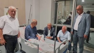 MHP Aksaray teşkilatı, kalp rahatsızlığı geçiren İl Yöneticisi Erol Alkan’ı
