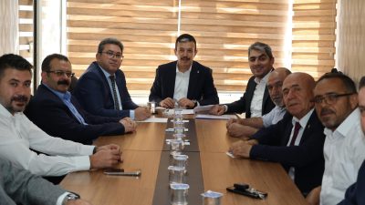 AK Parti Aksaray İl Başkanı Hamza Aktürk ve İGM Başkanı