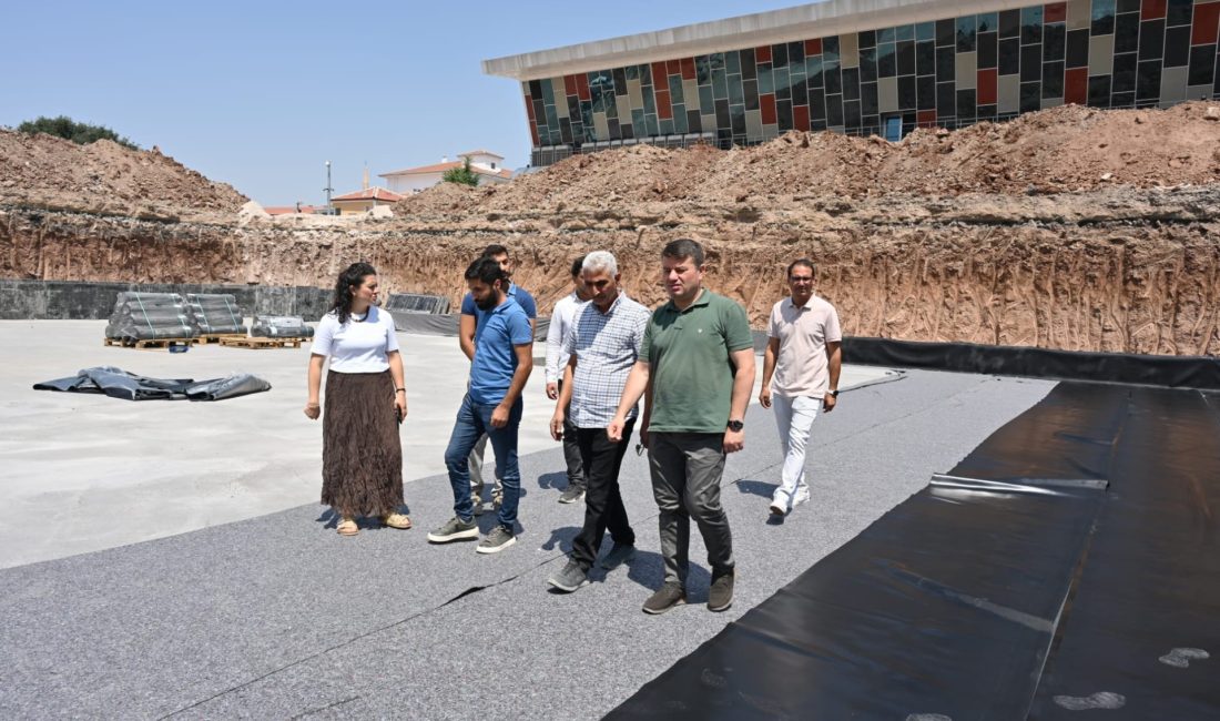 Aksaray Belediye Başkanı Dr. Evren Dinçer, hizmete kazandırılacak olan eni