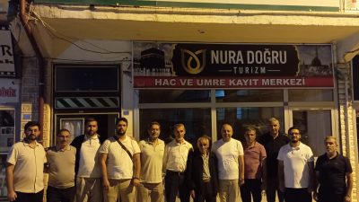 Aksaray İHH Başkanı Eyüp Dağdaş ve beraberindeki heyet Ortaköy İlçe