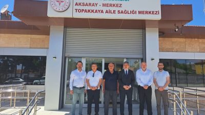 Topakkaya Kasabasında yapımı tamamlanan Aile Sağlığı Merkezi hizmete kazandırılıyor. Aksaray