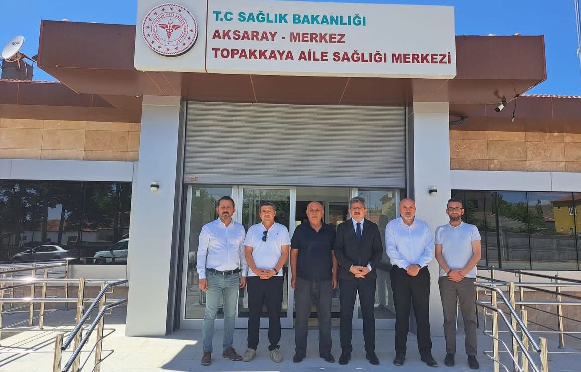  Topakkaya Kasabasında yapımı tamamlanan Aile Sağlığı Merkezi hizmete kazandırılıyor. Aksaray