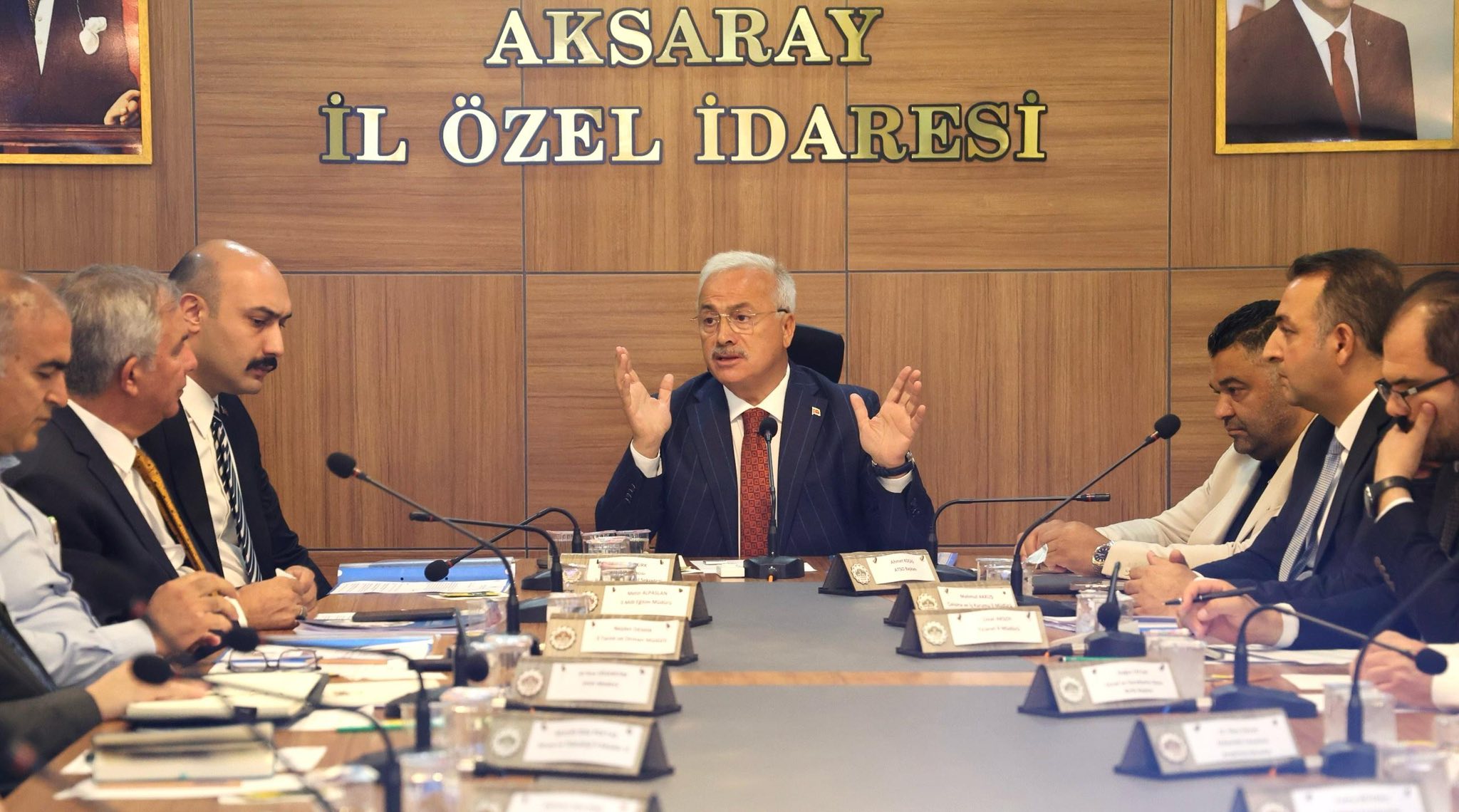 Aksaray’da düzenlenen İl İstihdam Kurulu Toplantısı’nda mesleki eğitim ile iş