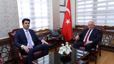 Aksaray Valisi Mehmet Ali Kumbuzoğlu’na yönelik ziyaretler devam ediyor. Bu